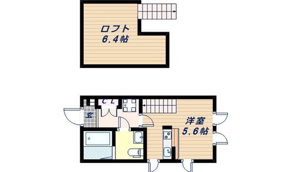 Serena松虫の物件間取画像